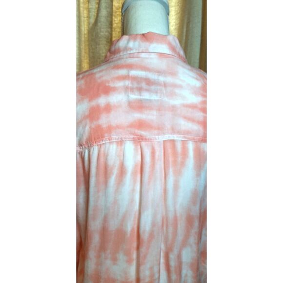 Rails Josephine Tailored Tie Dye Womens Button Down Blouse Size Small - Picture 5 of 9